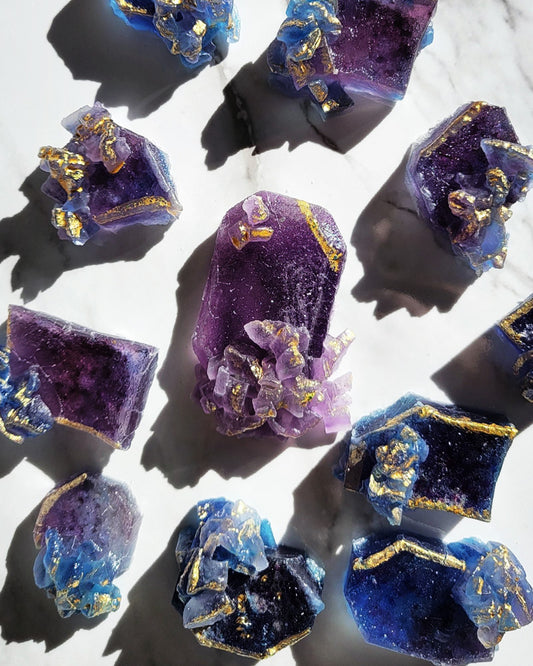 Blueberry Crystal Clusters - Kandy Seoul
